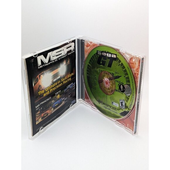 Sega GT (Sega Dreamcast, 2000) Complete w/ Manual CIB ~ Tested & Works - Picture 10 of 12